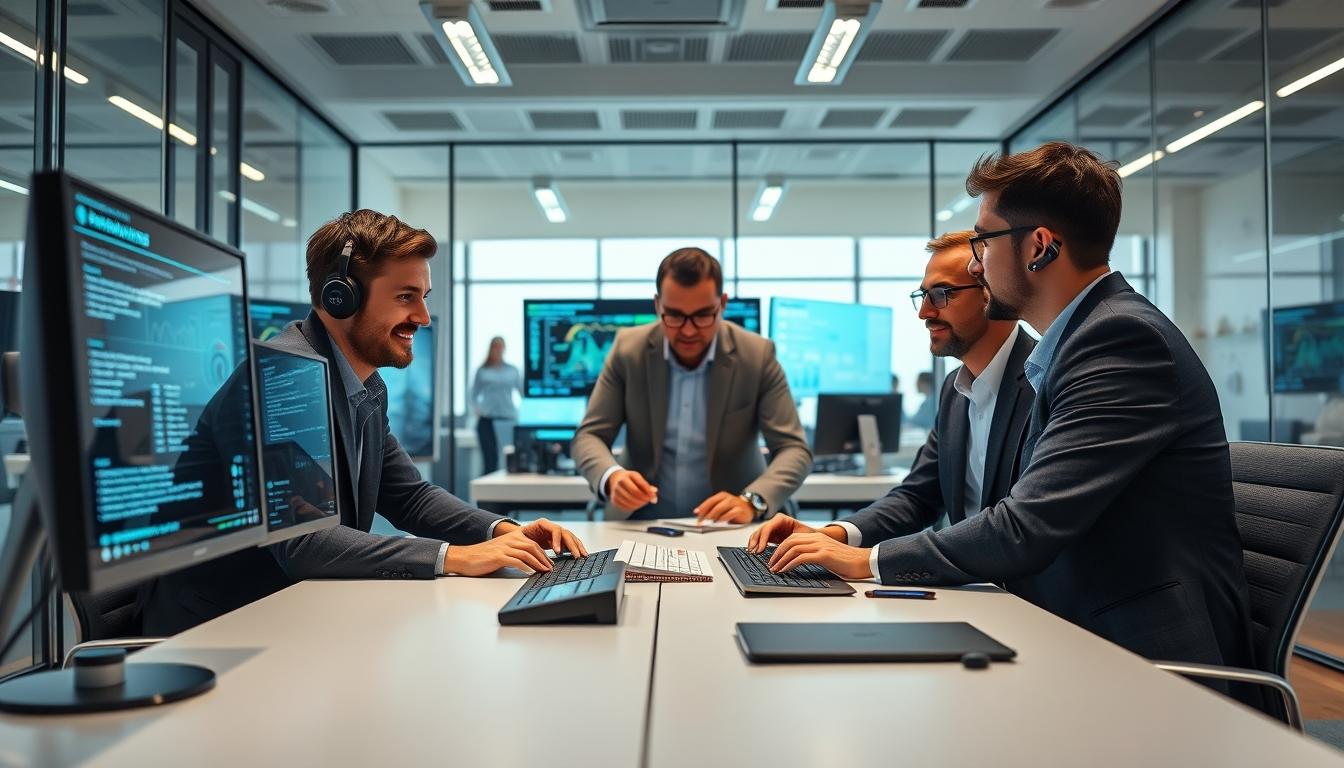 Enterprise software dashboards and business process automation